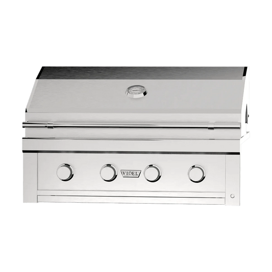 Videl 36 Gran Fuego Outdoor Built In Gas Grill Stainless Steel – Built-In Grill – View 3 – Backyard Horizon