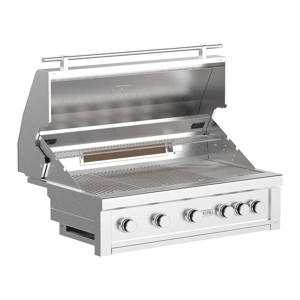 Videl 42 Gran Fuego Outdoor Built In Gas Grill Stainless Steel – Built-In Grill – View 2 – Backyard Horizon