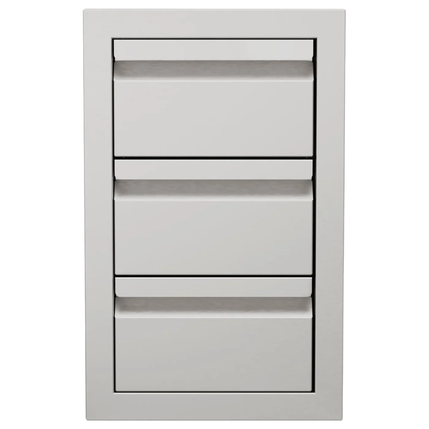Videl Triple Access Drawers – Stainless Steel for Built-In Outdoor Kitchens
