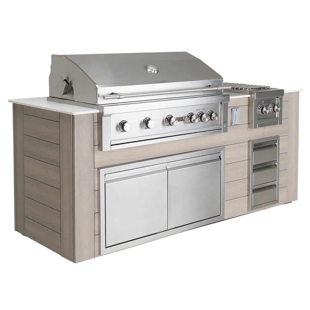 96" Pacific Collection BBQ Island