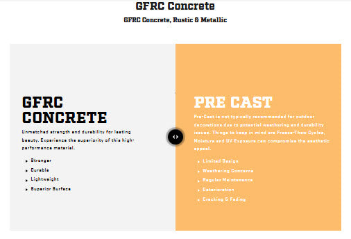 Outdoor Plus Del Mar Fire Pit-  GFRC Concrete Fire Pit