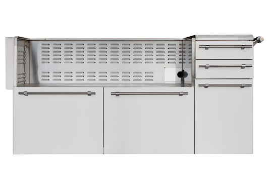 American Made- Muscle-Encore -Stainless Steel Grill Cart