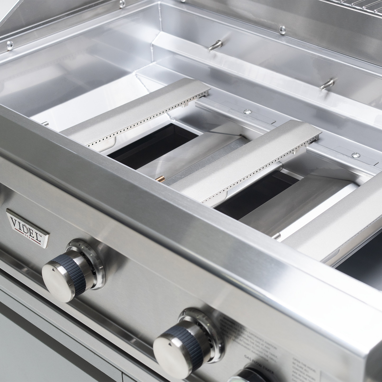 Videl 36" Commercial Built-In Gas Grill – Stainless Steel