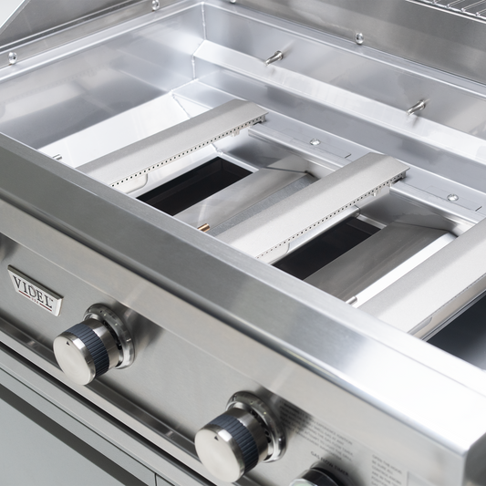 Videl 36" Commercial Built-In Gas Grill – Stainless Steel