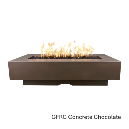 Outdoor Plus Del Mar Fire Pit- GFRC Concrete Fire Pit – outdoor fire feature by The Outdoor Plus in Chocolate finish