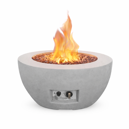 Volcera Concrete Flame Fire Pit