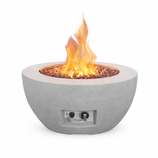 Volcera Concrete Flame Fire Pit