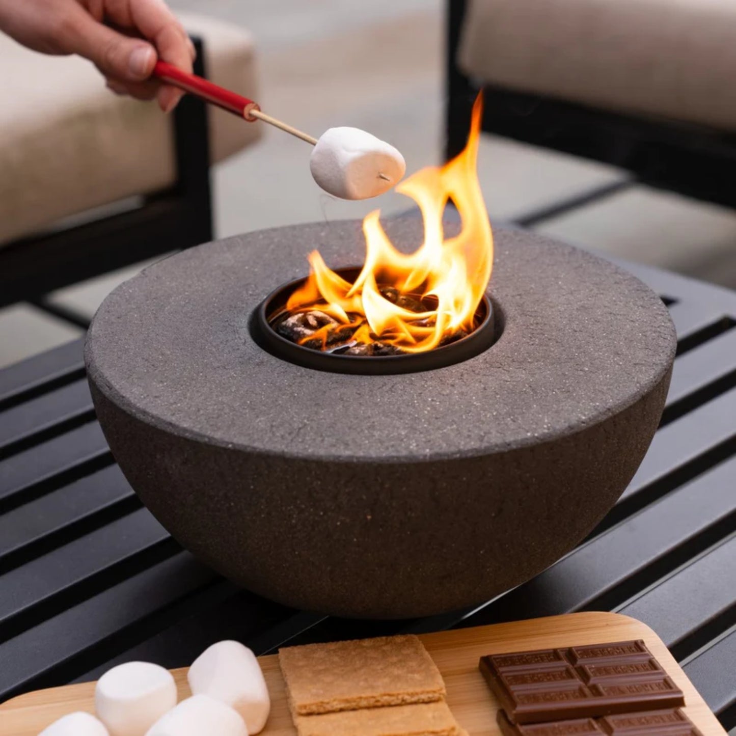 EmberLuxe Tabletop Fire Pit