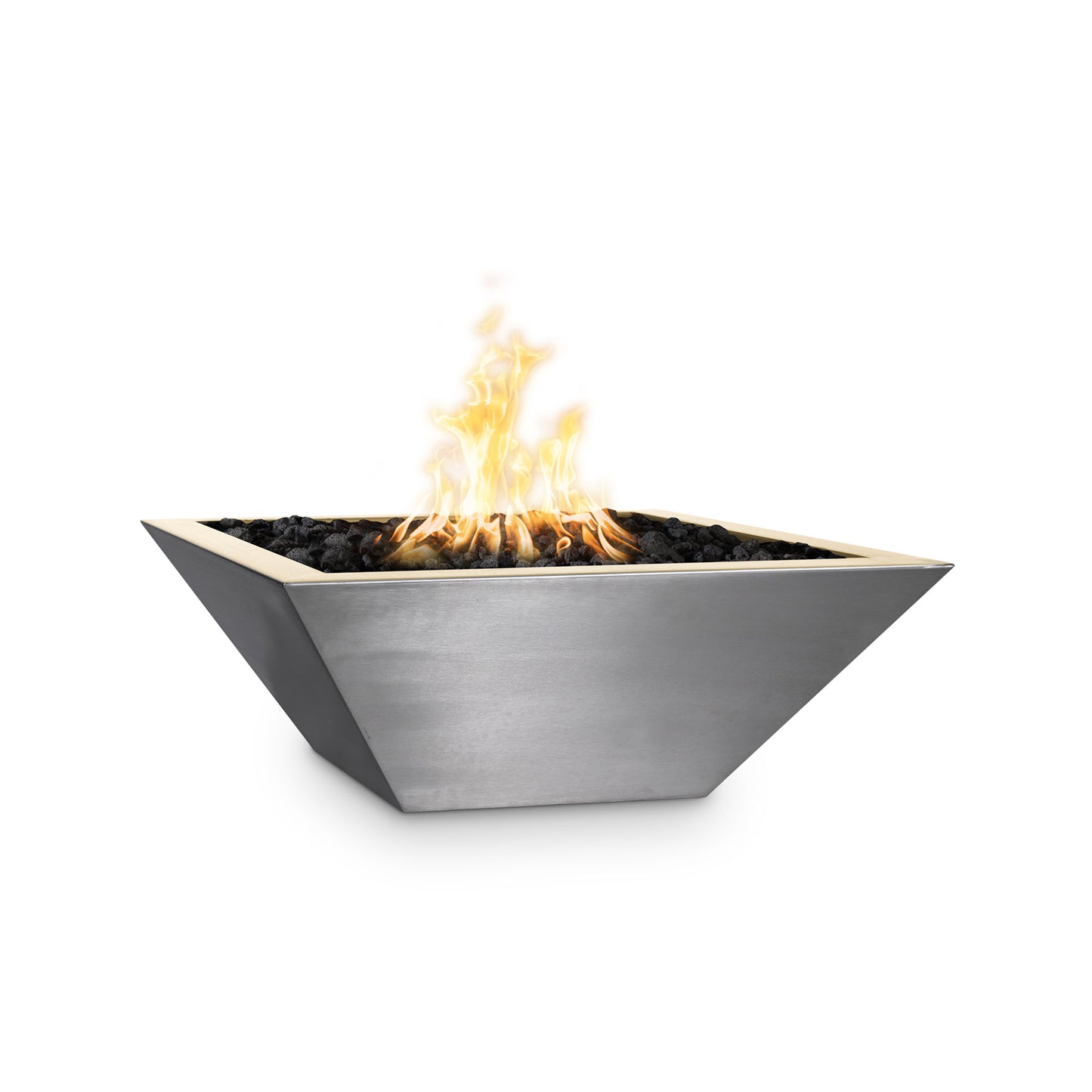 The Outdoor Plus Maya Fire Bowl – Stainless Steel