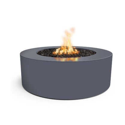 Outdoor Plus Unity 24" Tall Powder Coated Steel Gas Fire Pit
