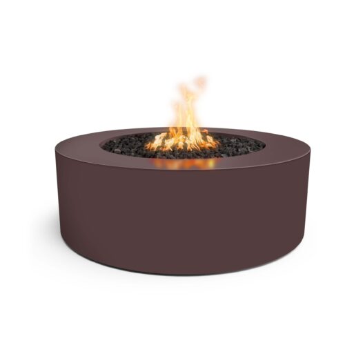 Outdoor Plus Unity 24" Tall Powder Coated Steel Gas Fire Pit