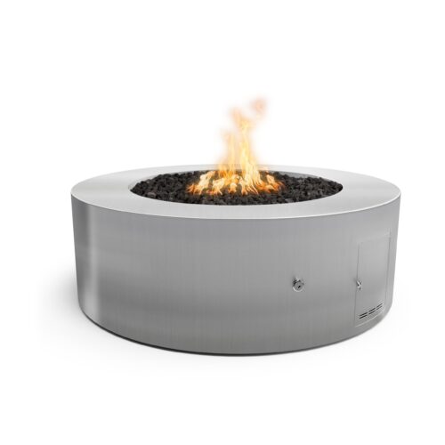 Outdoor Plus Unity 24" Tall Stainless Steel Gas Fire Pit