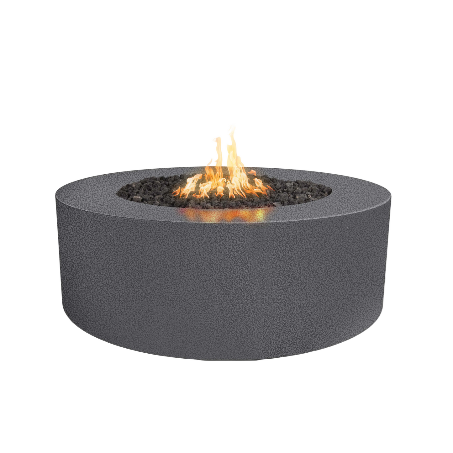 Outdoor Plus Unity 24" Tall Powder Coated Steel Gas Fire Pit