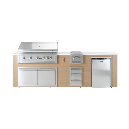 112" Videl Pacific  BBQ Island - Composite