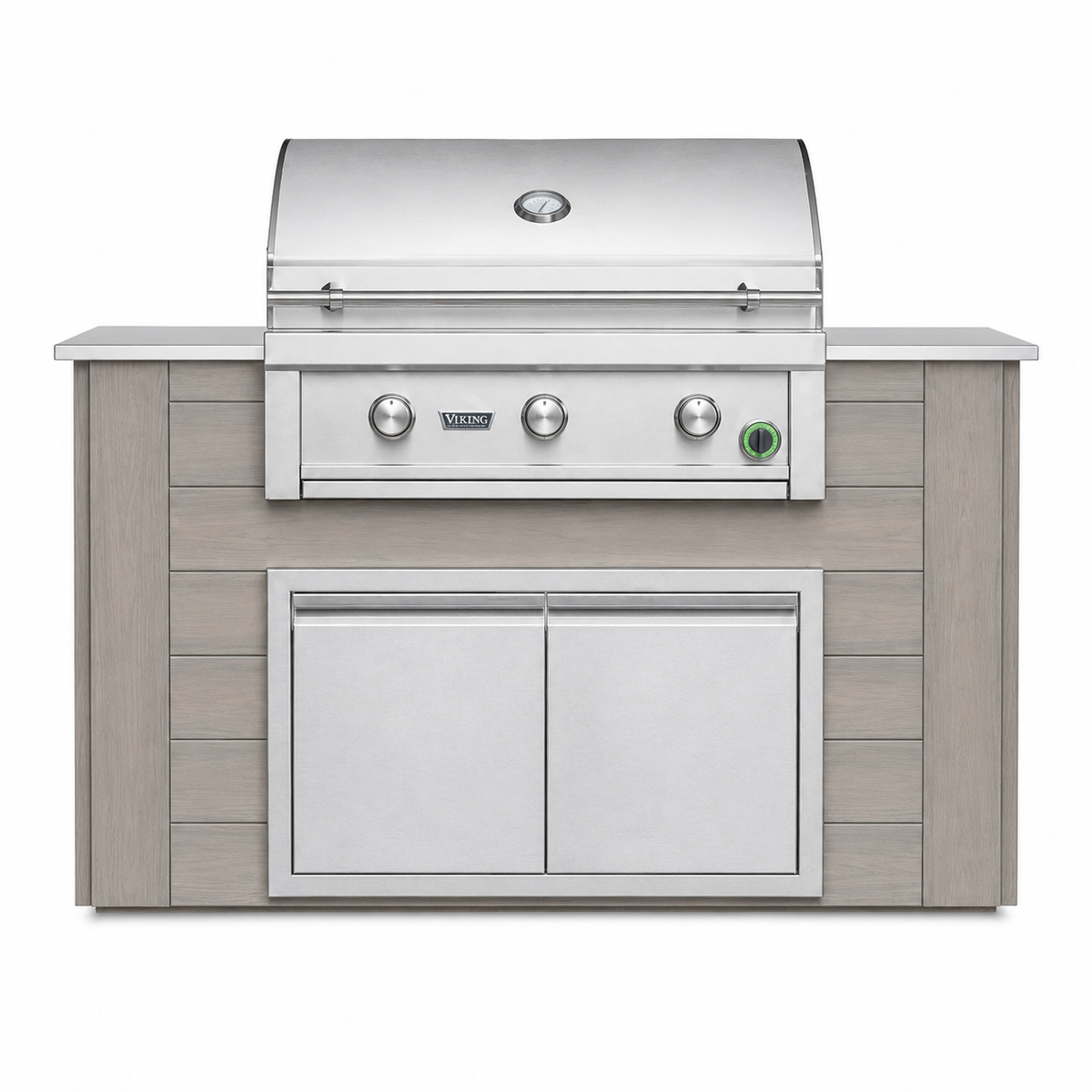 60" Pacific Collection BBQ Island – front view