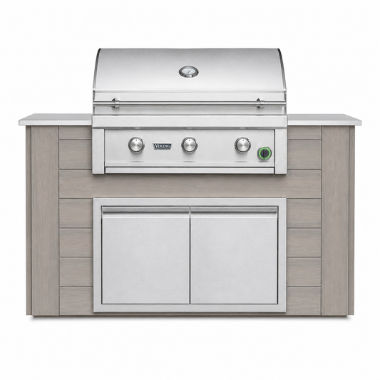 60" Pacific Collection BBQ Island – front view