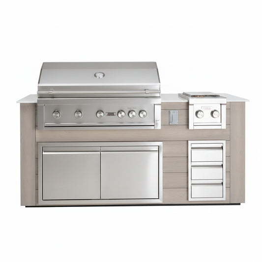 96" Pacific Collection BBQ Island