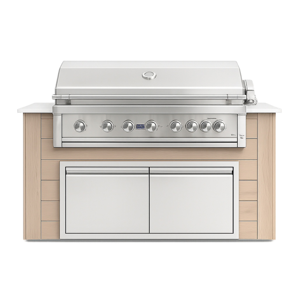 72" Pacific Collection BBQ Island
