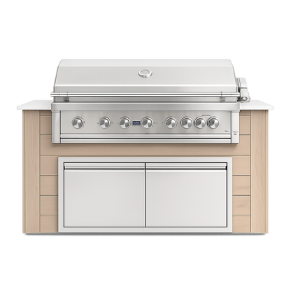72" Pacific Collection BBQ Island